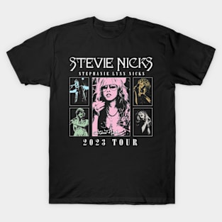 Stevie Nicks Vintage Rock Music 2023 Tour Live in Concert T-Shirt